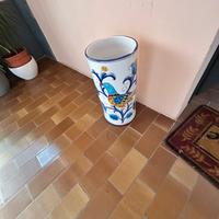 Portaombrelli in ceramica Deruta