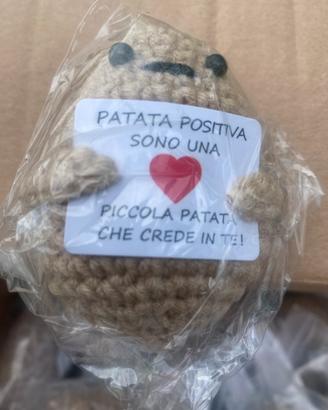 Patata positiva.  originale e divertente per