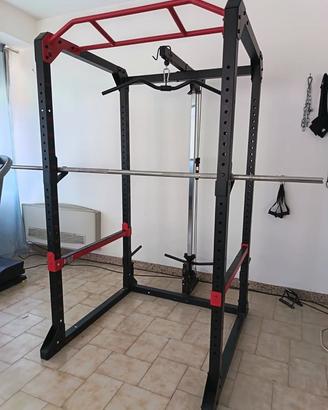 Power Rack 900 Domyos + BIlanciere