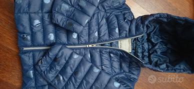 Giubbino blu a pois bimba, ovs, 3/4 anni, 104 cm