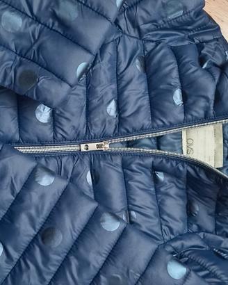 Giubbino blu a pois bimba, ovs, 3/4 anni, 104 cm