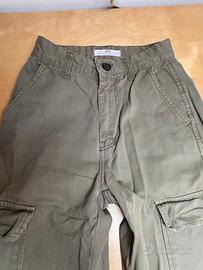 pantaloni Cargo verdi