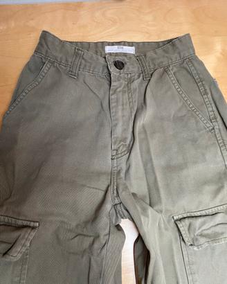 pantaloni Cargo verdi