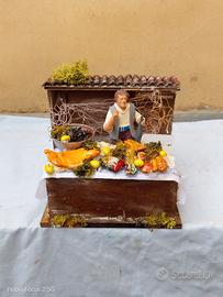presepe artigianale  banco pesce