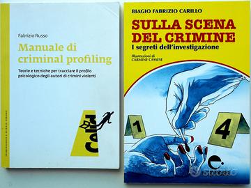 4 Libri - CRIMINI DELITTI INVESTIGAZIONI