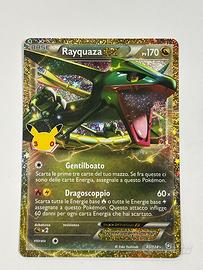 Carte Pokemon Rayquaza 30esimo anniversario