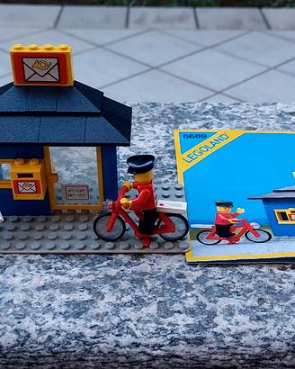Lego vintage art. 6689 ufficio postale anno 1985