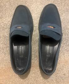 mocassino uomo scamosciato