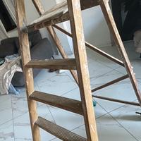 Scala da lavoro in legno