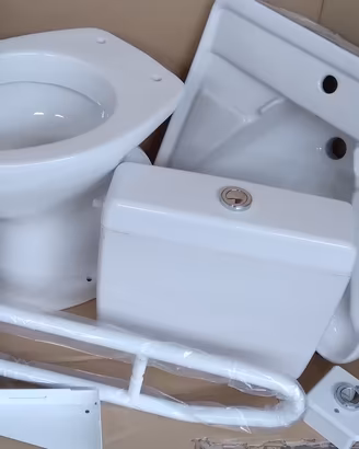 Bagno disabili con cassetta zaino