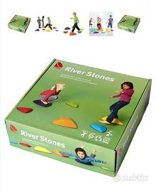 Gioco psicomotricità "River Stones"