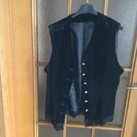 Gilet  velluto con frange