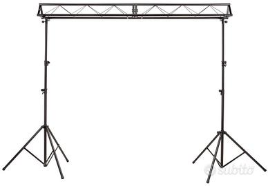 Kit 2 stativi luci completo americana dj eventi