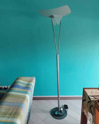 Lampada da terra, alogena, con regolatore di inten