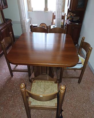 SEDIE VETRINA MOBILE SALA TAVOLO