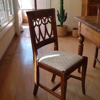 sedie in legno massello