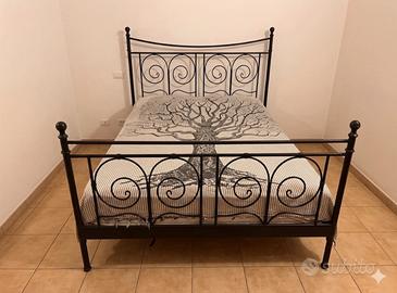Letto a Ferro + Materasso 160 x 200