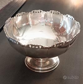 Alzatina/fruttiera argento 800