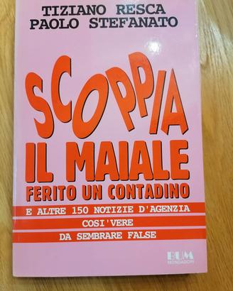 Libro Scoppia il maiale ferito un contadino