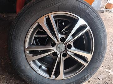 copertoni 500x nuovi + cerchi in lega