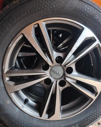 copertoni 500x nuovi + cerchi in lega