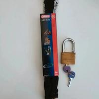 Catena Abus con lucchetto NUOVA 