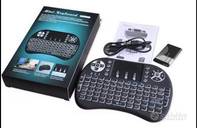 Tastiera mouse touchpad wireless USB senza fili