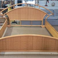 Letto vintage vimini bamboo