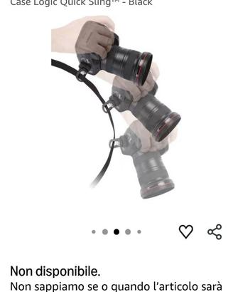 Case Logic Quick Cinghia per Macchina Fotografica