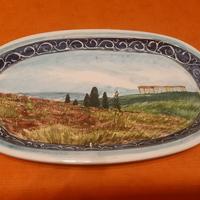 piatto ceramica artistica 