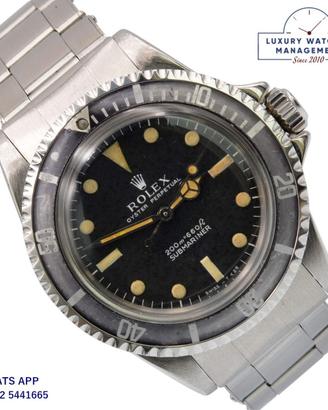 ROLEX Submariner 5513 by Chile Air Force Full Set