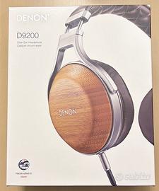 Denon AH-D9200 Cuffia Hi-End Flagship Bamboo Close