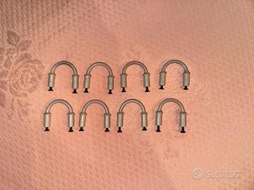 8 maniglie per cassetti in gomma caucciu