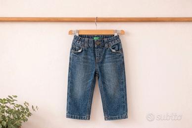 Jeans Benetton bimbo taglia 82 (18 mesi)