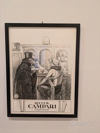 Stampa Campari incorniciata