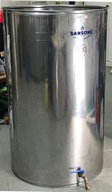 serbatoi acciaio inox per olio e vino 300 e 500 lt