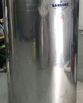 serbatoi acciaio inox per olio e vino 300 e 500 lt