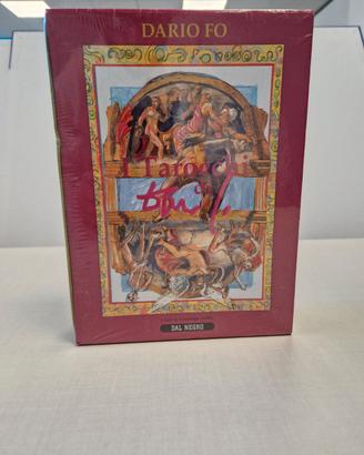 Mazzo di carte x cartomanzia disegnato da Dario Fo