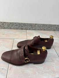 Scarpe Classiche Monk Strap in Pelle
