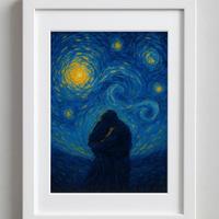 Quadro Notte Stellata