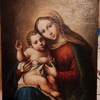 antico quadro ad olio