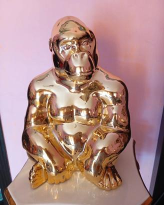 Scultura gorilla design Alberti
