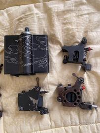 Macchinette da tatuaggio set