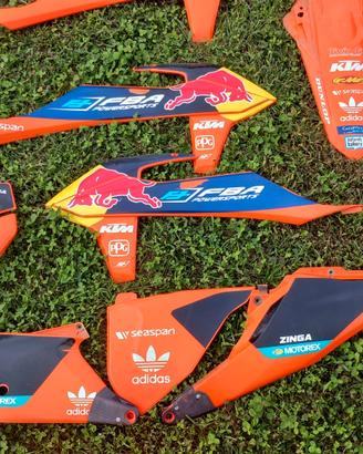 kit plastiche ktm exc 2020