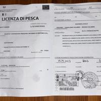 Licenza da pesca 1 Gt removelica