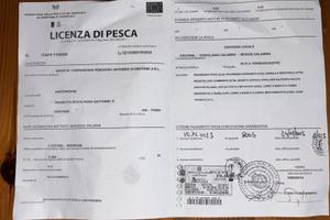 Licenza da pesca 1 Gt removelica