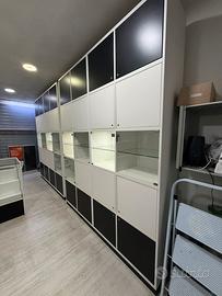 Mobili modulari per negozio, ufficio, studio