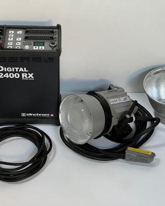 Elinchrom Digital 2400 RX + Torcia