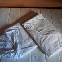 Set 2 coprimaterassi letto singolo con incerata 