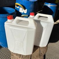 Tanica plastica 25 litri